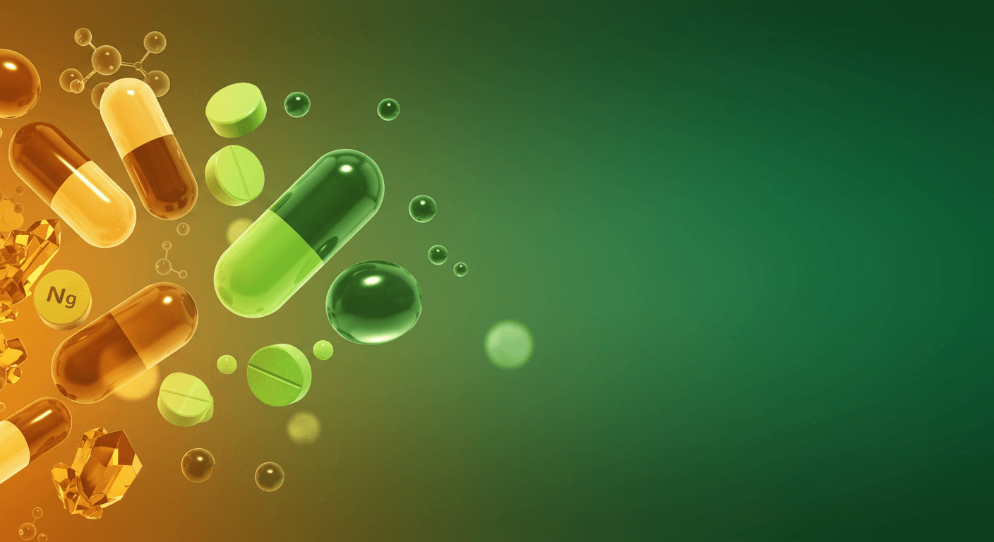 나에게 맞는 마그네슘 보충제 선택하는 방법